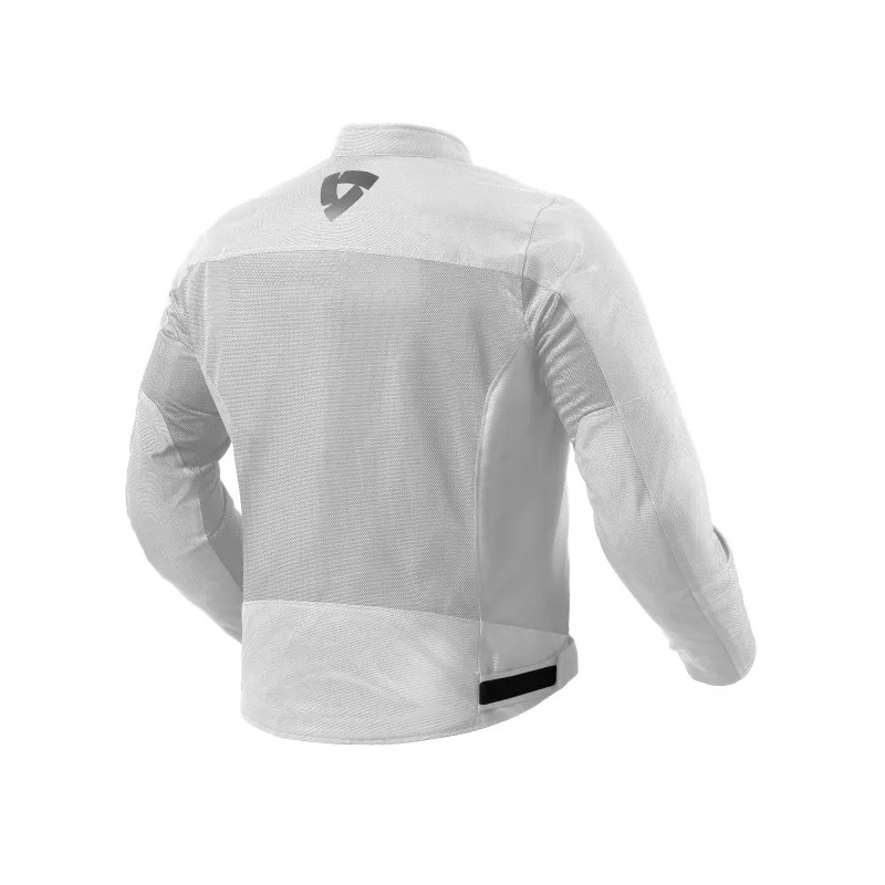 Chaqueta de moto Revit Eclipse 2 color plata