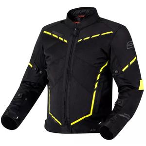 Cazadora Ozone Jet II negro-amarillo fluo liquidación