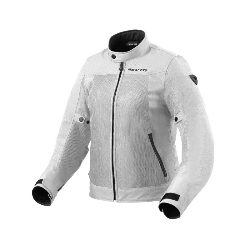 Chaqueta de moto para mujer Revit Eclipse 2 Plata