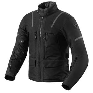 Chaqueta de moto Revit Offtrack 2 H2O negra