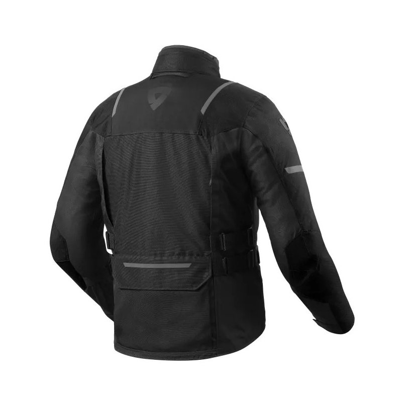 Chaqueta de moto Revit Offtrack 2 H2O negra
