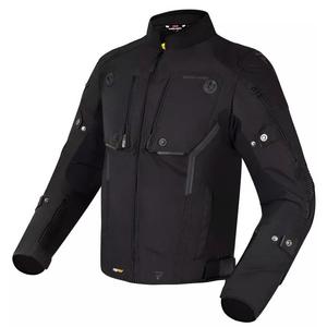 Chaqueta de moto negra Rebelhorn Borg liquidación