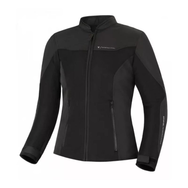 Chaqueta de moto para mujer Shima Openair negra