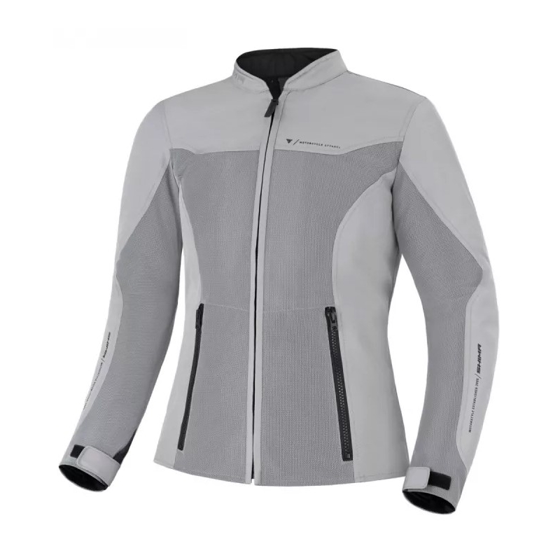 Chaqueta de moto para mujer Shima Openair gris