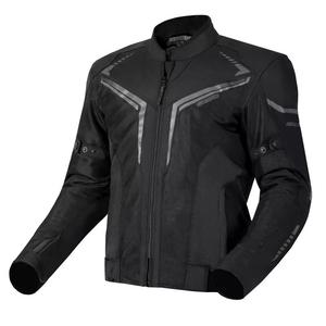 Chaqueta de moto negra Ozone Flow liquidación