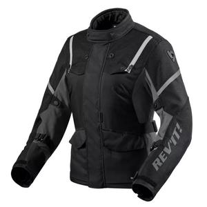 Chaqueta de moto para mujer Revit Horizon 3 H2O Black and White