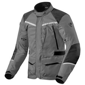 Chaqueta de moto Revit Voltiac 3 H2O gris-negro