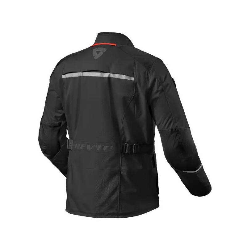 Chaqueta de moto Revit Voltiac 3 H2O Negro-Plata