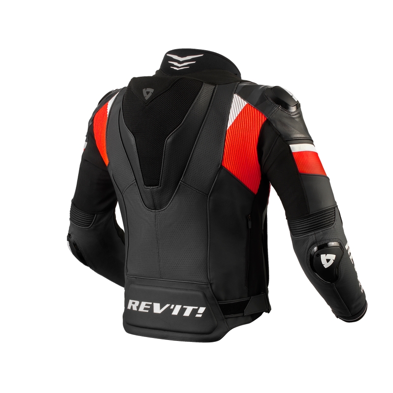 Revit Hyperspeed 2 Pro chaqueta de moto negra-roja fluo en oferta liquidación