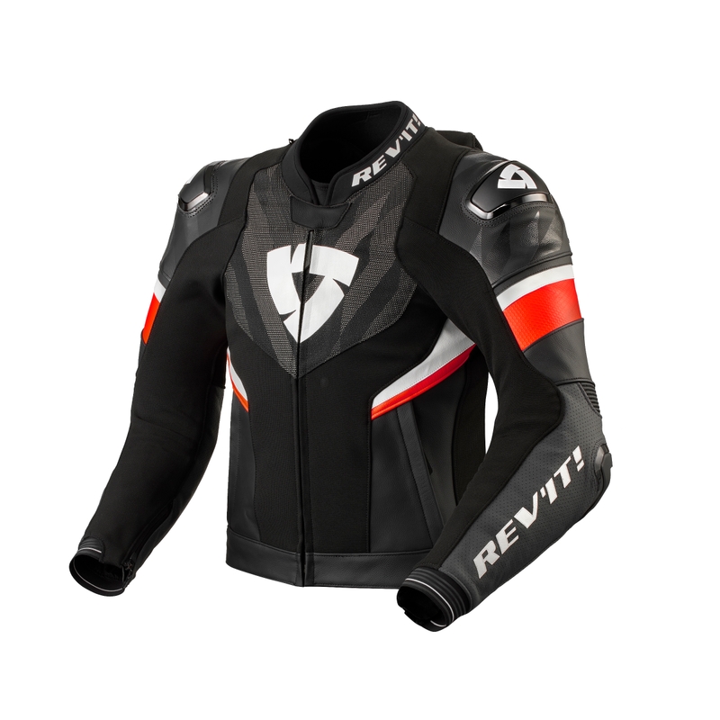 Revit Hyperspeed 2 Pro chaqueta de moto negra-roja fluo en oferta liquidación