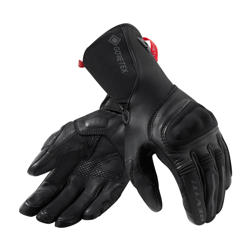 Guantes de moto Revit Lacus GTX para mujer negros