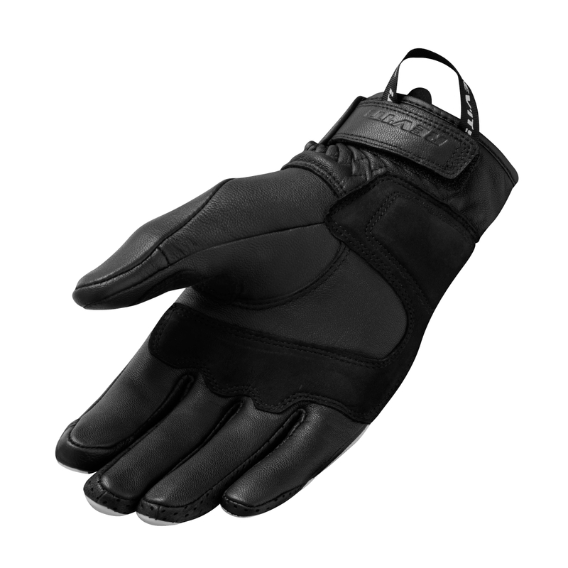 Guantes de moto blancos y negros Revit Redhill liquidación