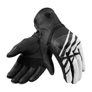 Guantes de moto blancos y negros Revit Redhill liquidación