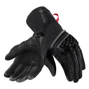 Guantes de moto Revit Contrast GTX negro-gris