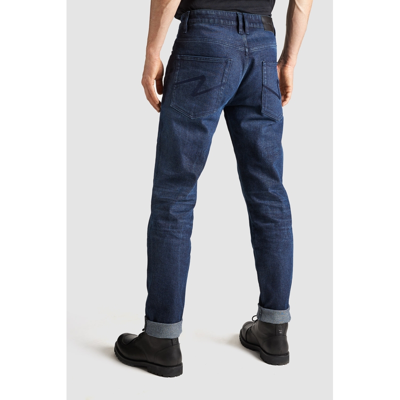 Vaqueros de moto PANDO MOTO Arnie Slim azul liquidación