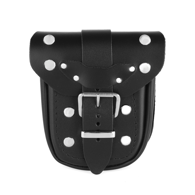 Bolsillo de cuero para maletero de motocicleta RSA-1B