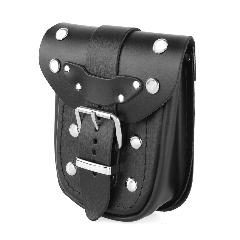 Bolsillo de cuero para maletero de motocicleta RSA-1B