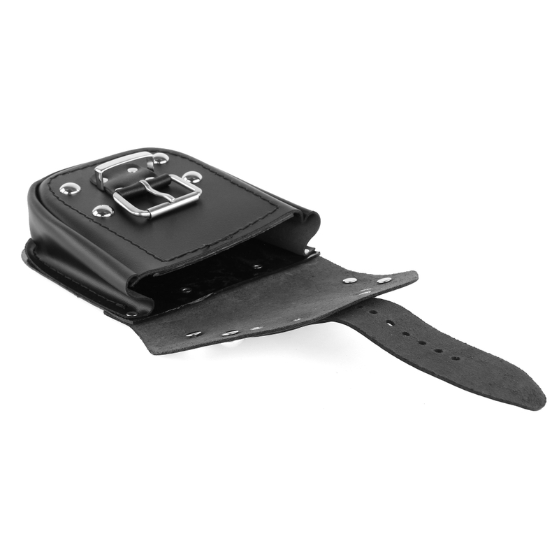 Bolsillo de cuero para maletero de motocicleta RSA-1B