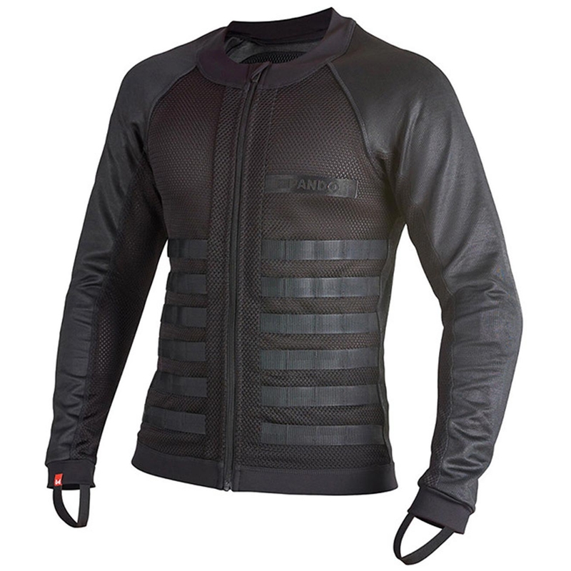 Chaqueta PANDO MOTO Commando UH negro liquidación