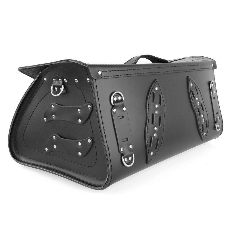 Maletín de cuero para moto Chopper RSA-20A