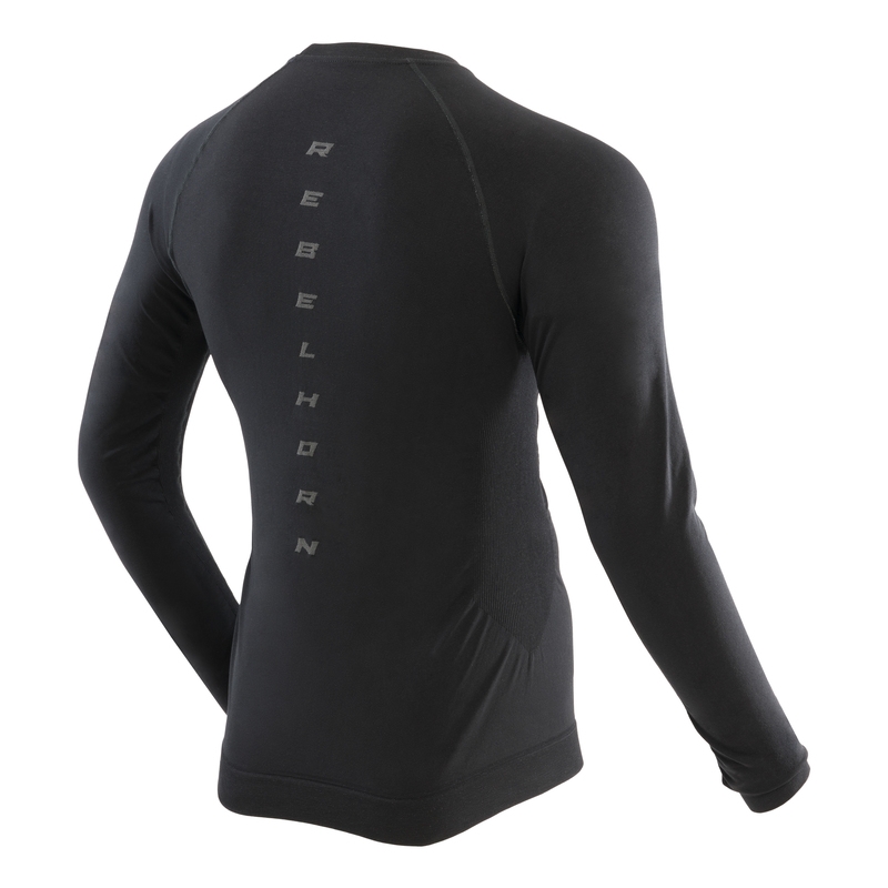 Camiseta térmica negra Rebelhorn Freeze II