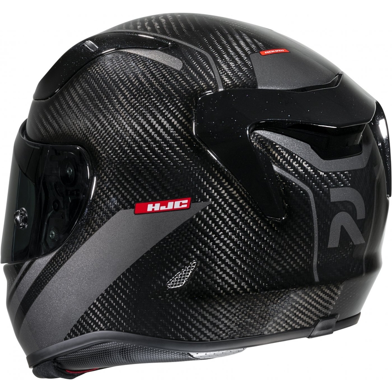 Integrální přilba na motorku HJC RPHA 11 Carbon Litt MC1 šedo-černá