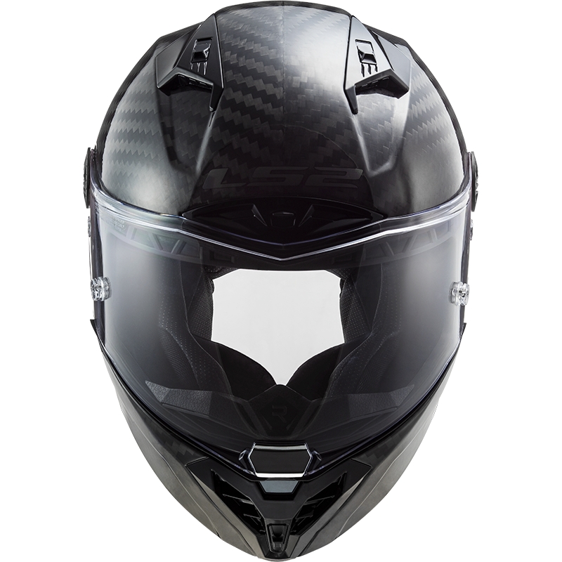 Casco Integral de Moto LS2 FF805 Thunder Carbono Negro Brillo