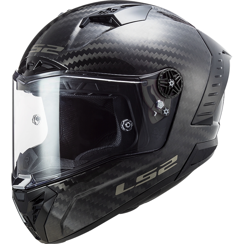 Casco Integral de Moto LS2 FF805 Thunder Carbono Negro Brillo
