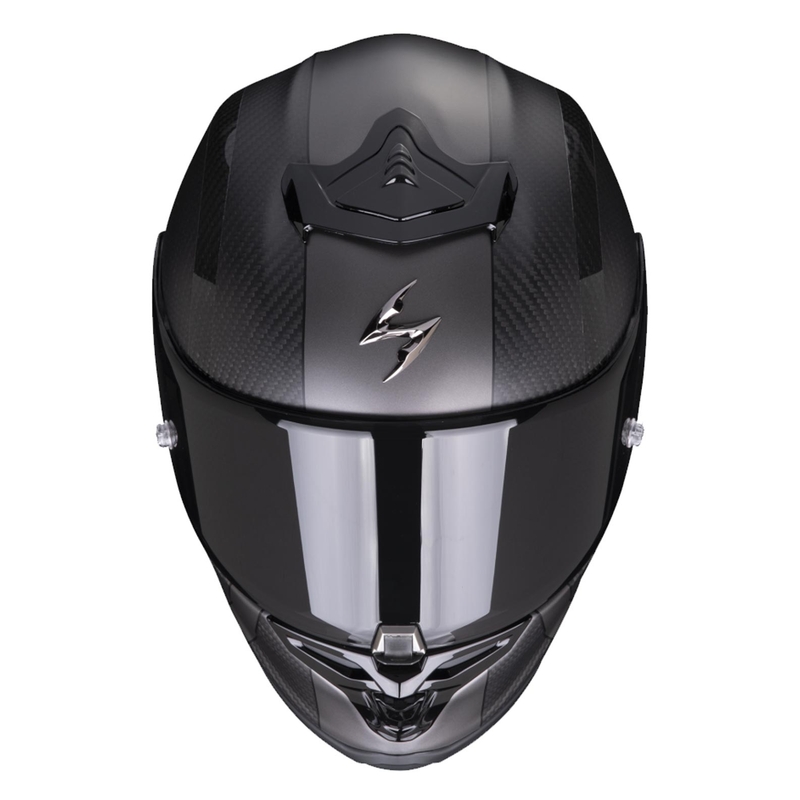 Casco integral Scorpion EXO-R1 EVO Carbon Air MG negro-plata