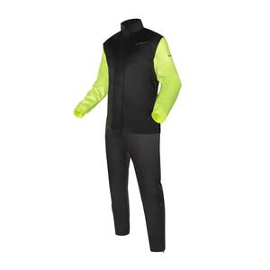 Chubasquero para moto Rebelhorn Rain amarillo fluo