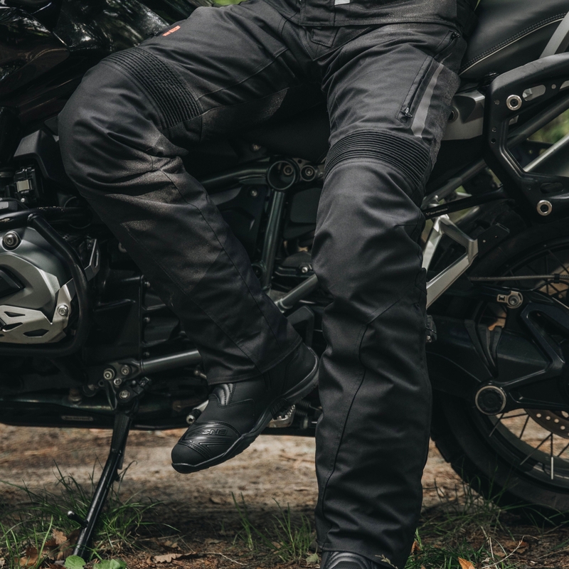 Pantalón de moto Ozone Vulcan Negro