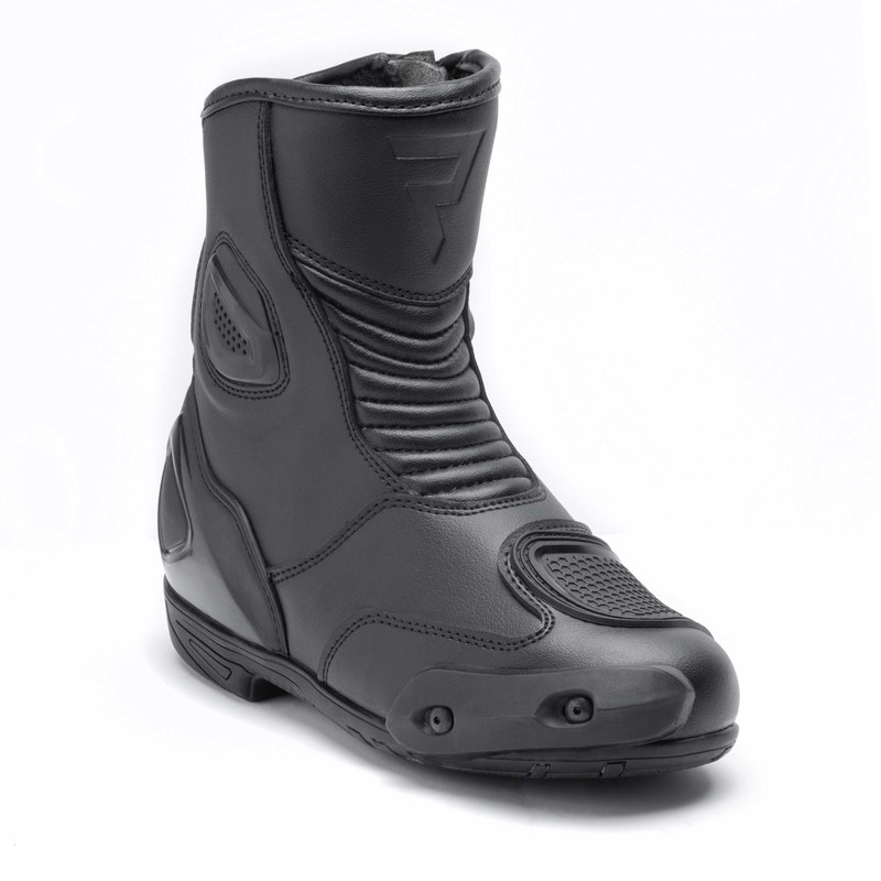 Botas de moto Rebelhorn Trip ST Short Negras liquidación