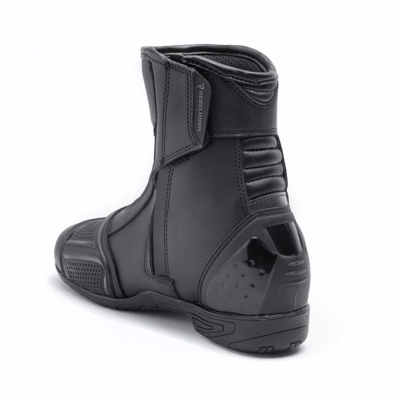 Botas de moto Rebelhorn Trip ST Short Negras liquidación