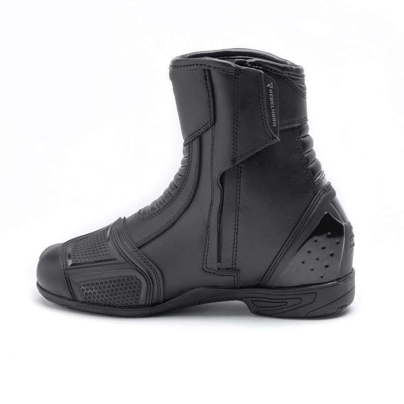 Botas de moto Rebelhorn Trip ST Short Negras liquidación