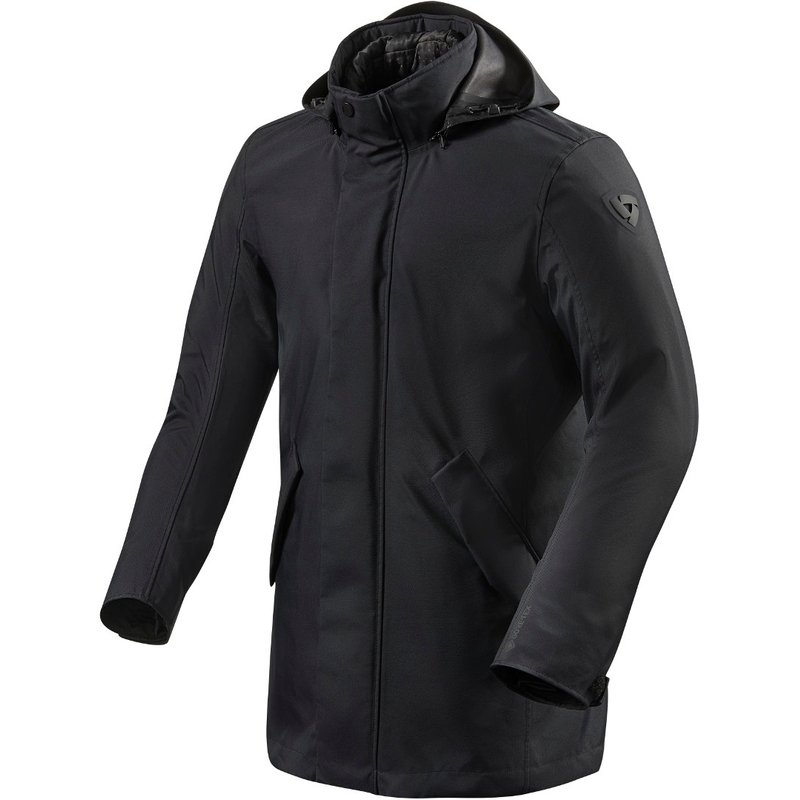 Chaqueta de moto Revit Avenue 3 GTX negra liquidación