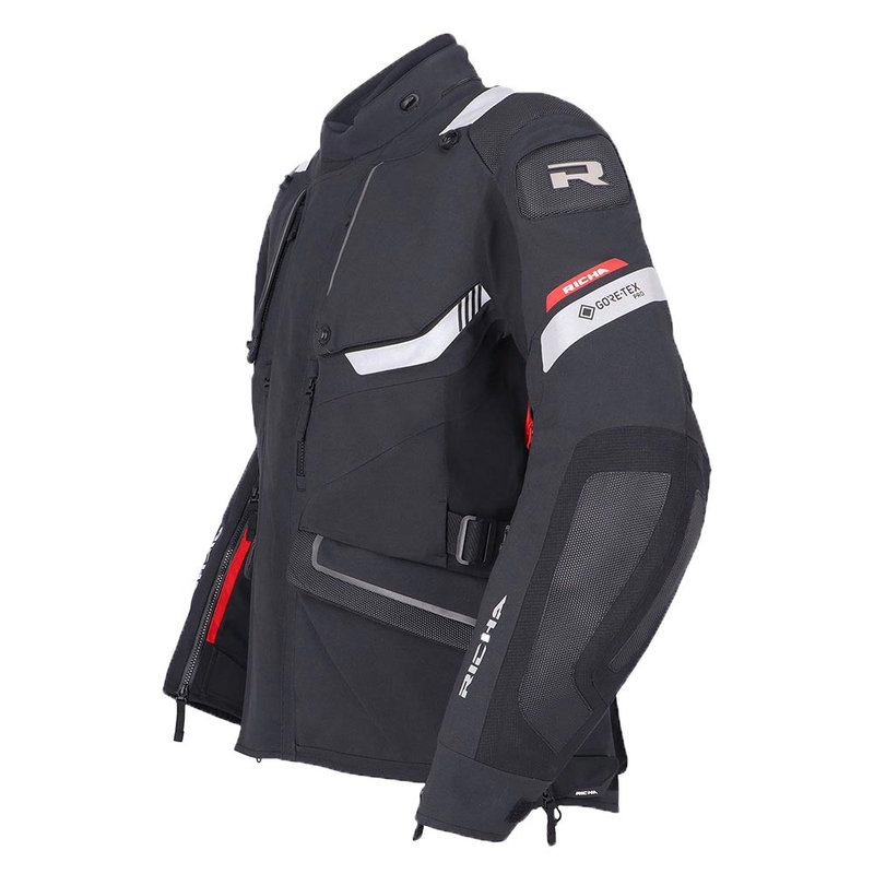Chaqueta de moto RICHA Armada GTX Pro negra liquidación