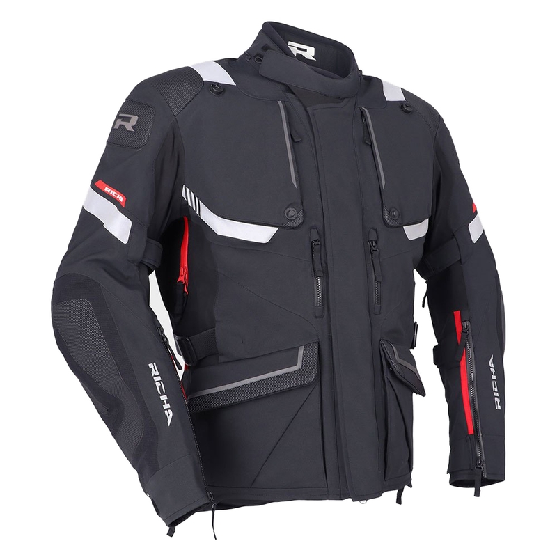 Chaqueta de moto RICHA Armada GTX Pro negra liquidación