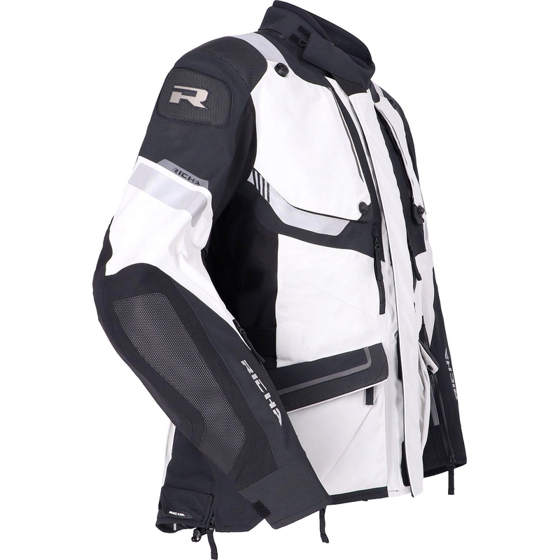 Chaqueta de moto RICHA Armada GTX Pro gris-negro liquidación