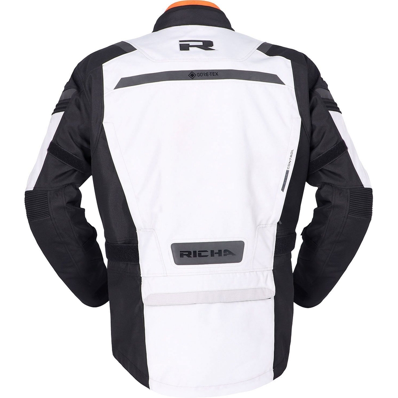 Chaqueta de moto RICHA Brutus GTX gris-negro liquidación