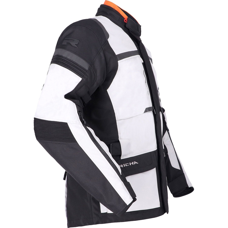 Chaqueta de moto RICHA Brutus GTX gris-negro liquidación