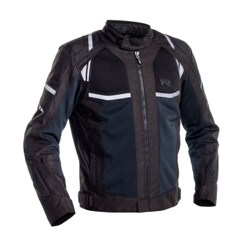 Chaqueta de moto RICHA Airstorm WP negro-azul liquidación