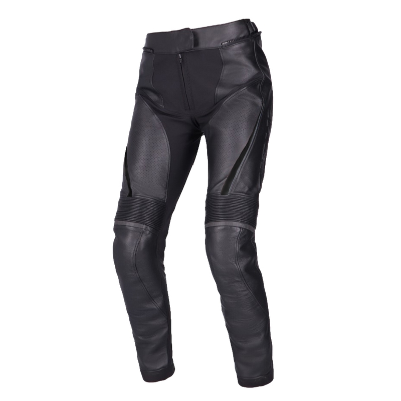 Pantalones moto mujer RICHA Laura negro liquidación