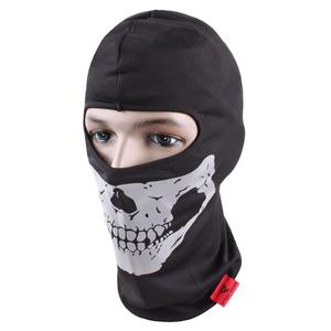 Casco Street Racer Skull Capucha