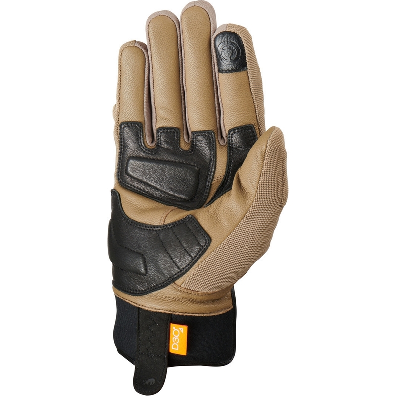 Guantes de moto Furygan Jet All Season D30 marrón-negro