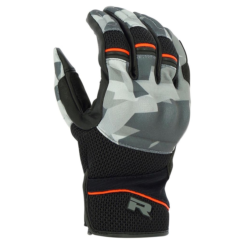 RICHA Desert 2 guantes de moto negro-camo gris en oferta liquidación