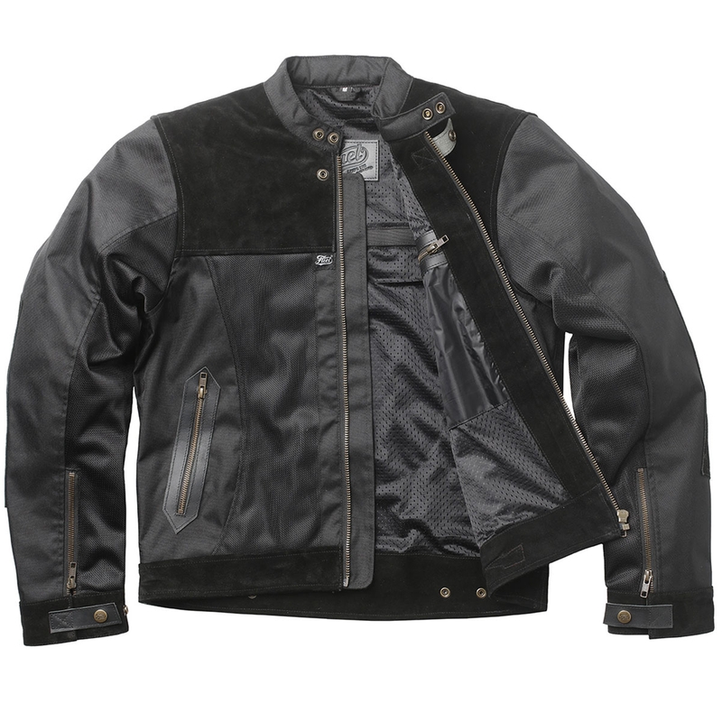 Chaqueta de moto Fuel Arizona negra