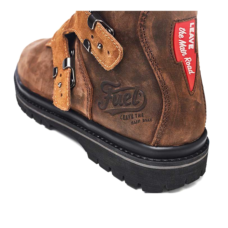 Fuel Dust Devil Botas de moto marrones
