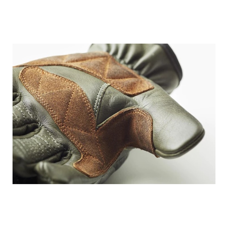 Guantes de moto Fuel Rodeo Verde-Marrón