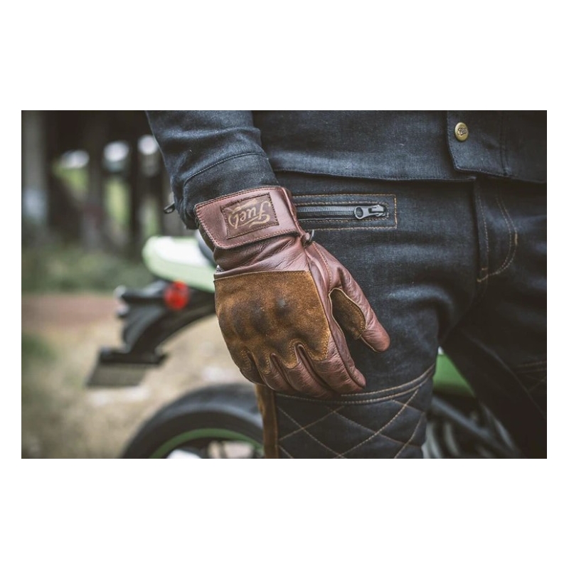 Guantes de moto Fuel Rodeo Marrón