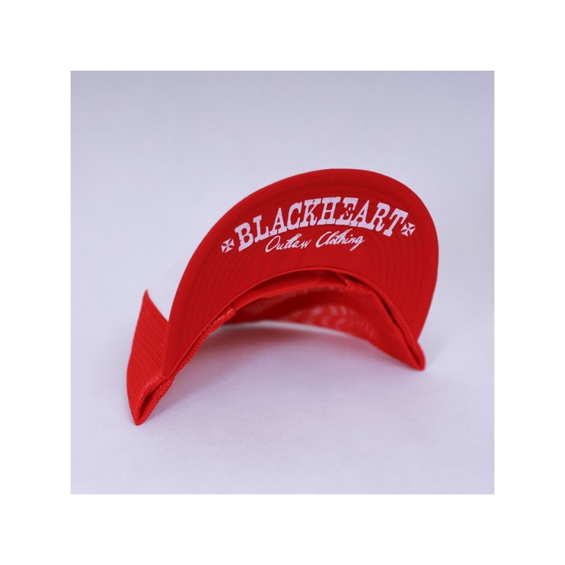 Gorra Corazón Negro Comandante rojo